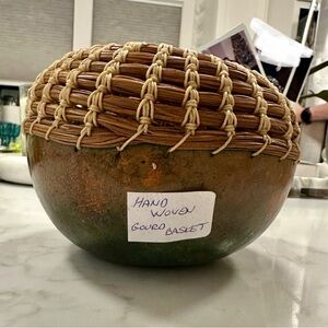 Handwoven Gourd Basket